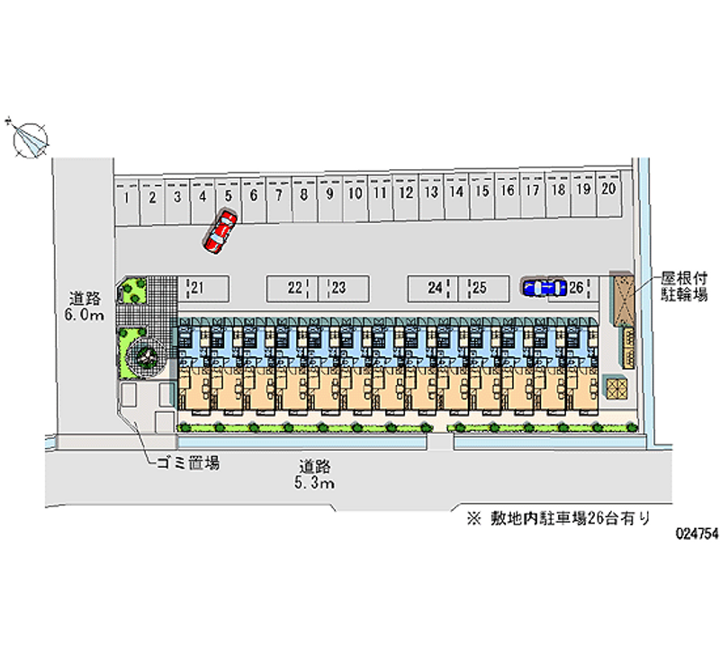 24754 bãi đậu xe hàng tháng