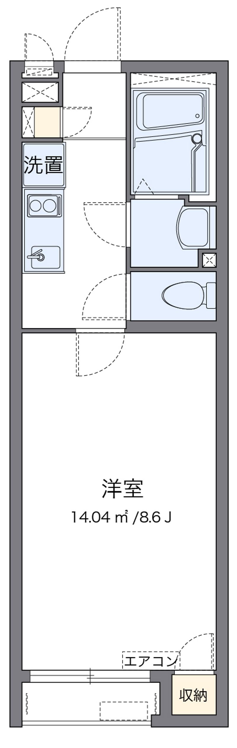 クレイノプレゾン 間取り