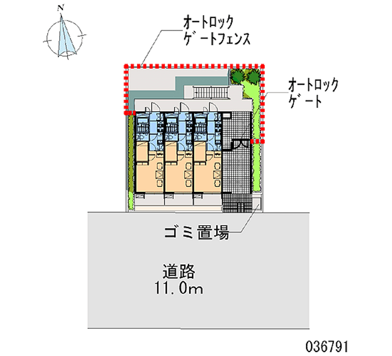 区画図