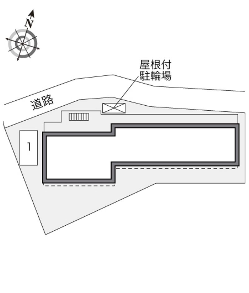 レオパレスシェドゥーブル 配置図