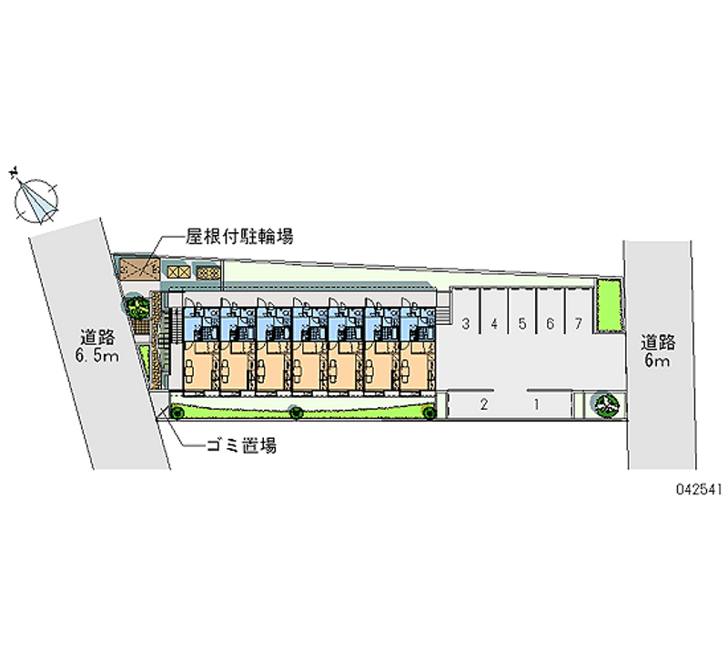 42541 bãi đậu xe hàng tháng