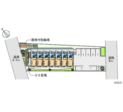 42541 Monthly parking lot