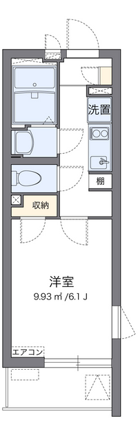 クレイノメゾン　ド　ピエラ 間取り図