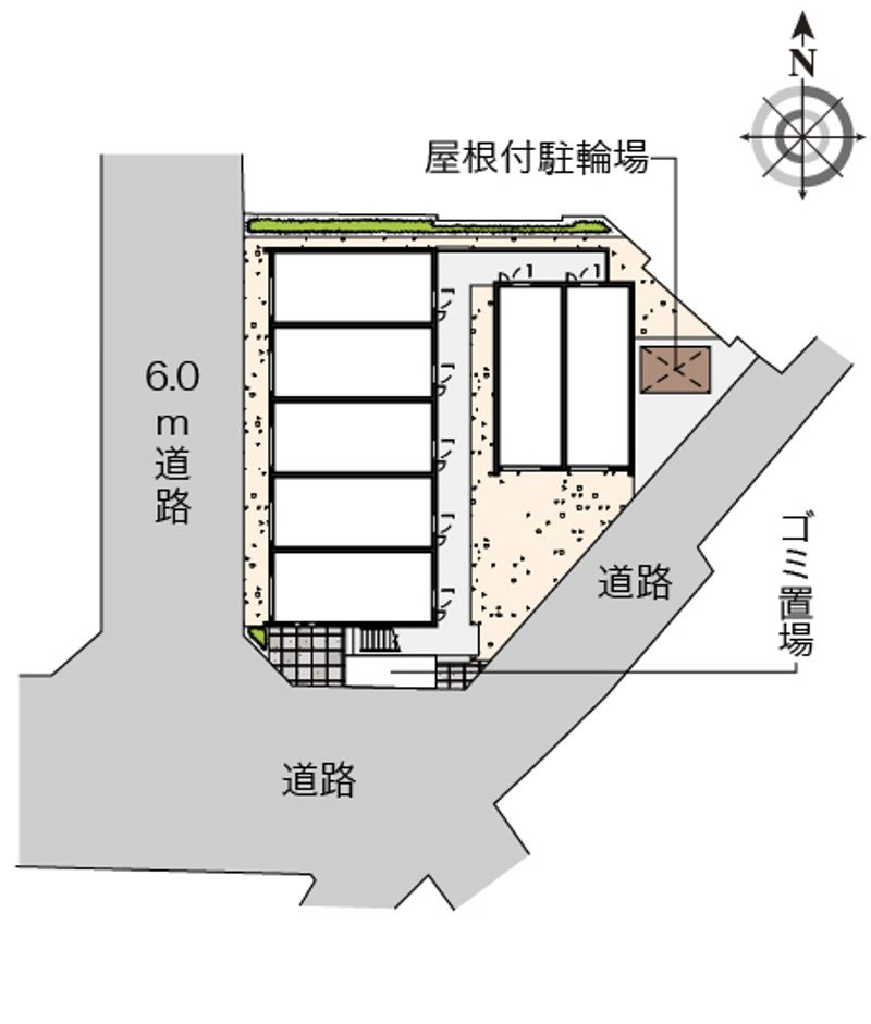 クレイノエブリシンⅡ 配置図