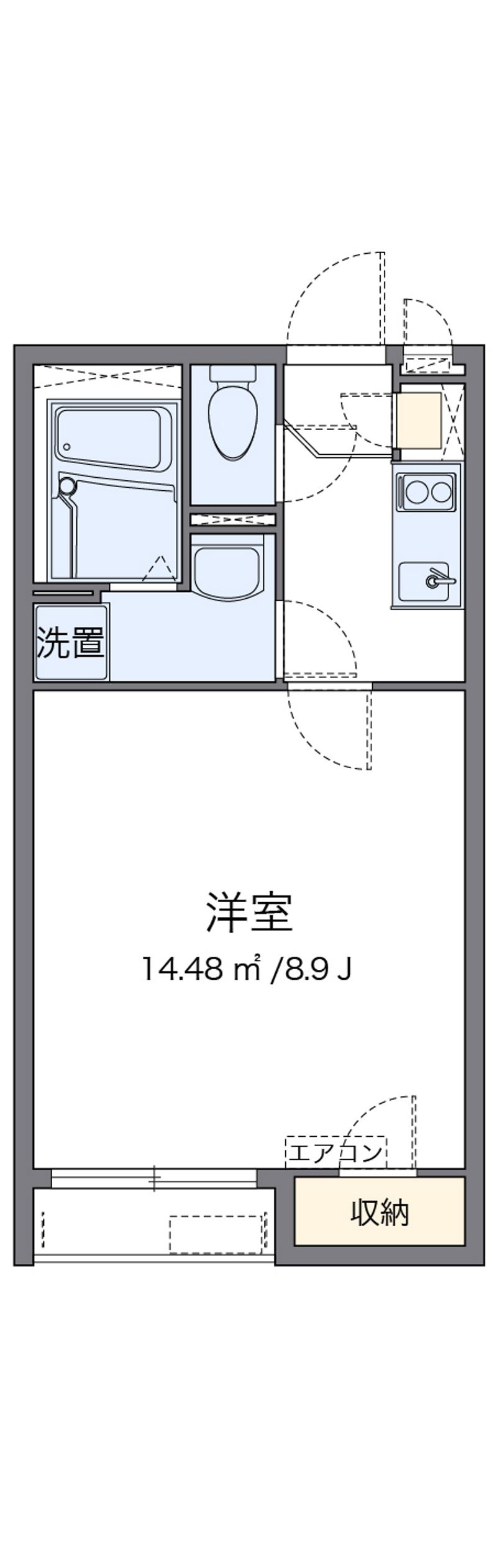 CLEINO KAGURAMACHI 户型图