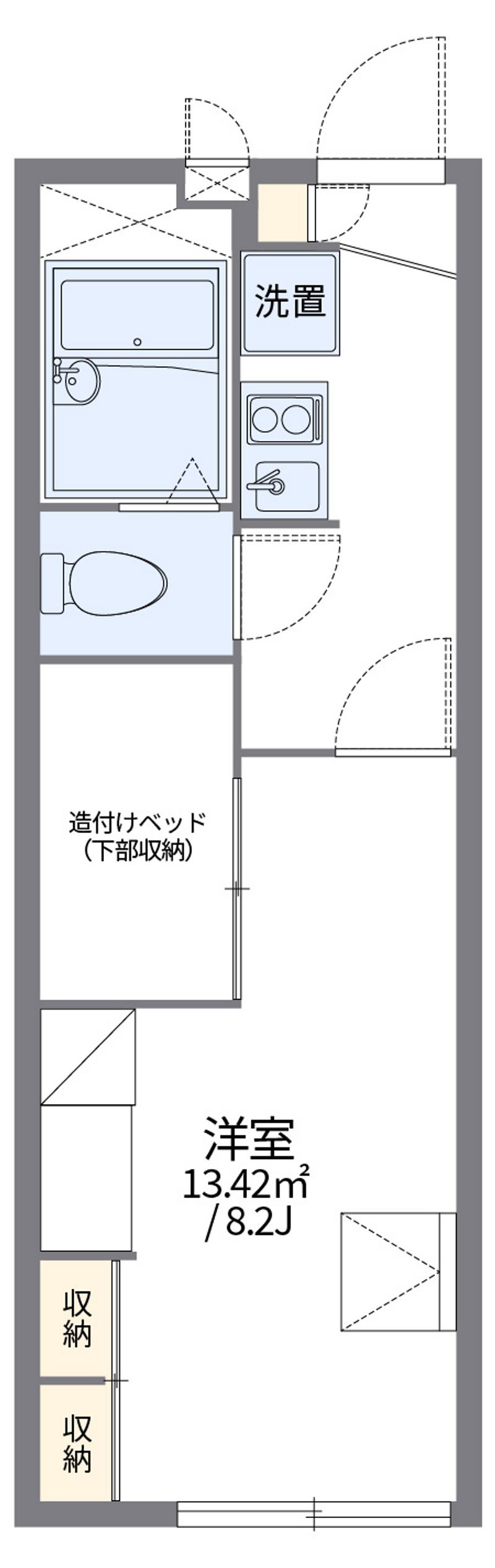 レオパレスＡｙａｎｅ 間取図