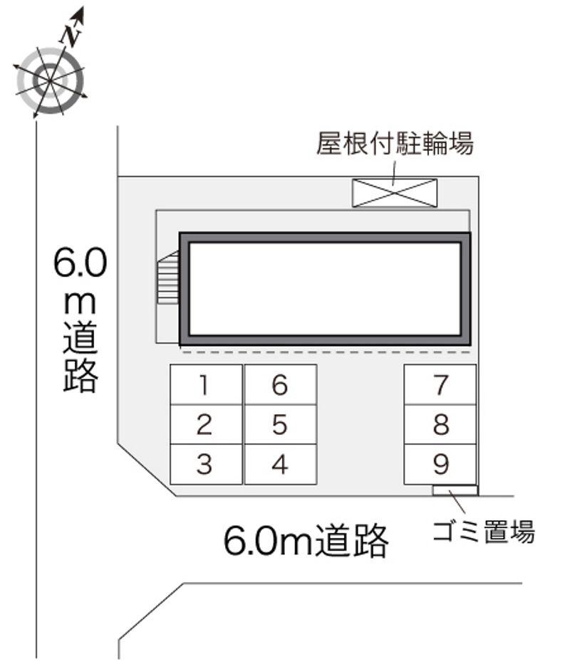 レオパレスでいご 駐車場