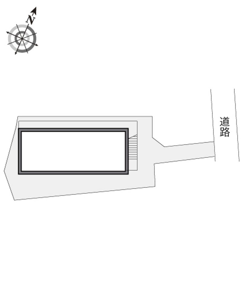 レオパレスクレスト 配置図