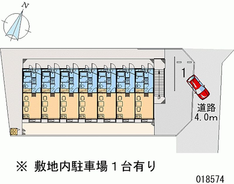 18574 Monthly parking lot