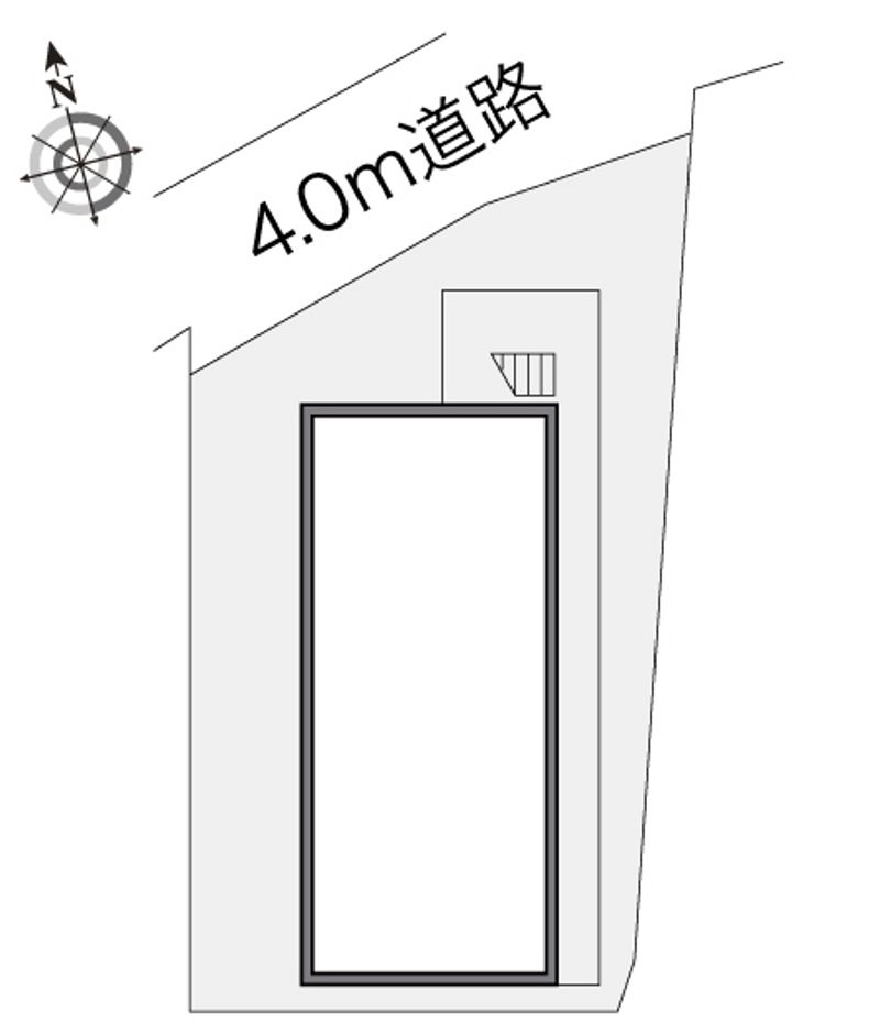 レオパレスウィル山手 配置図