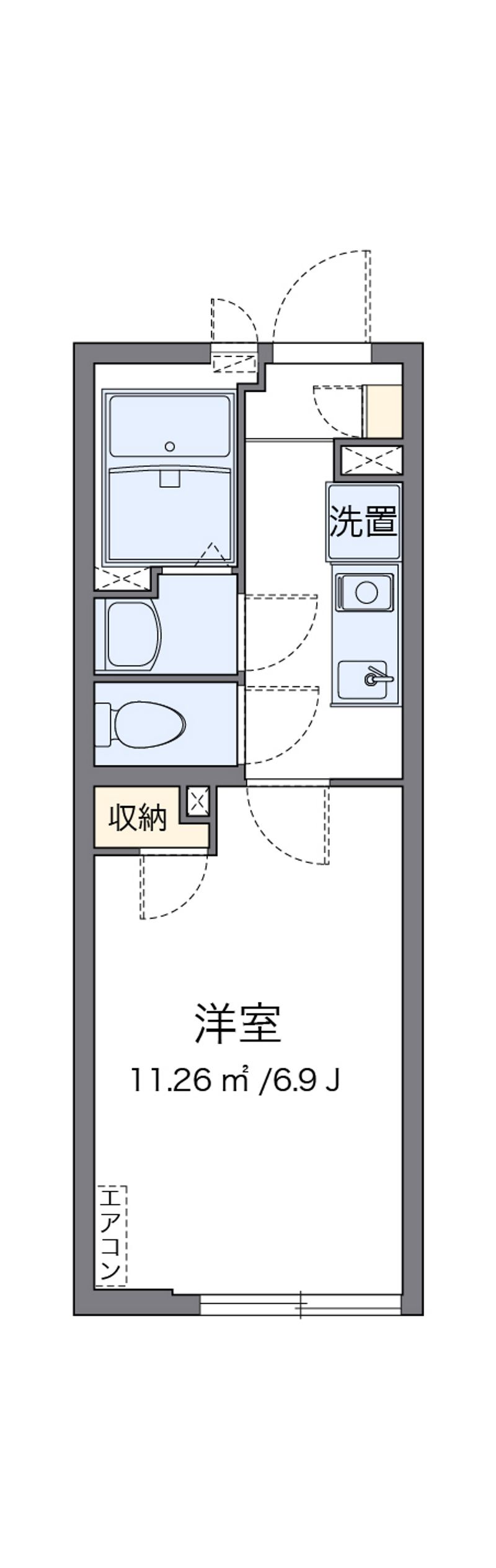 ヴィアロ高砂レジデンス 間取図
