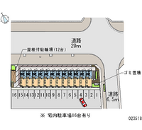 23518 Monthly parking lot