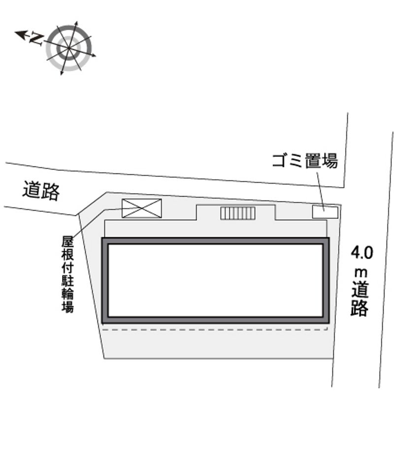 レオパレスシュウケン 配置図