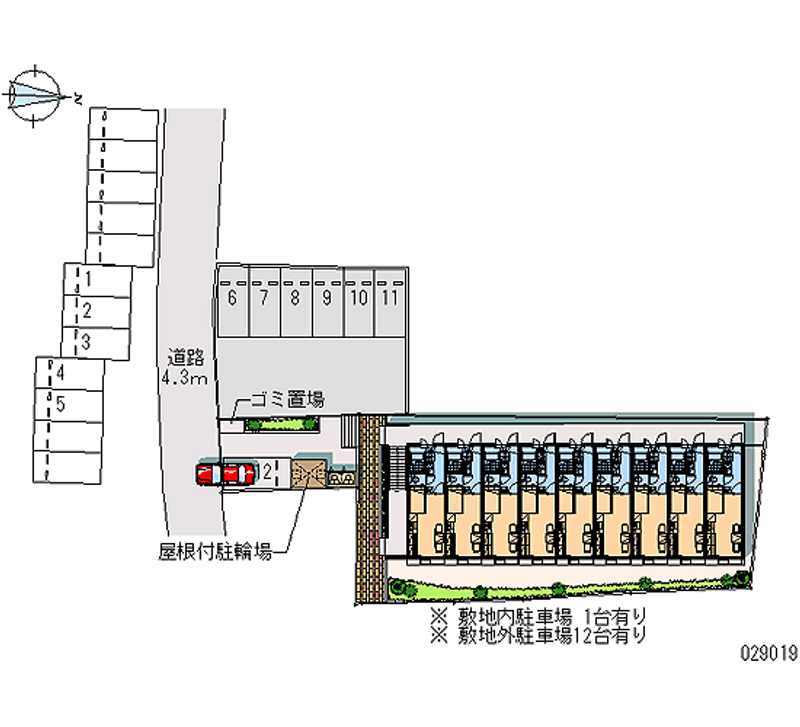 29019月租停車場