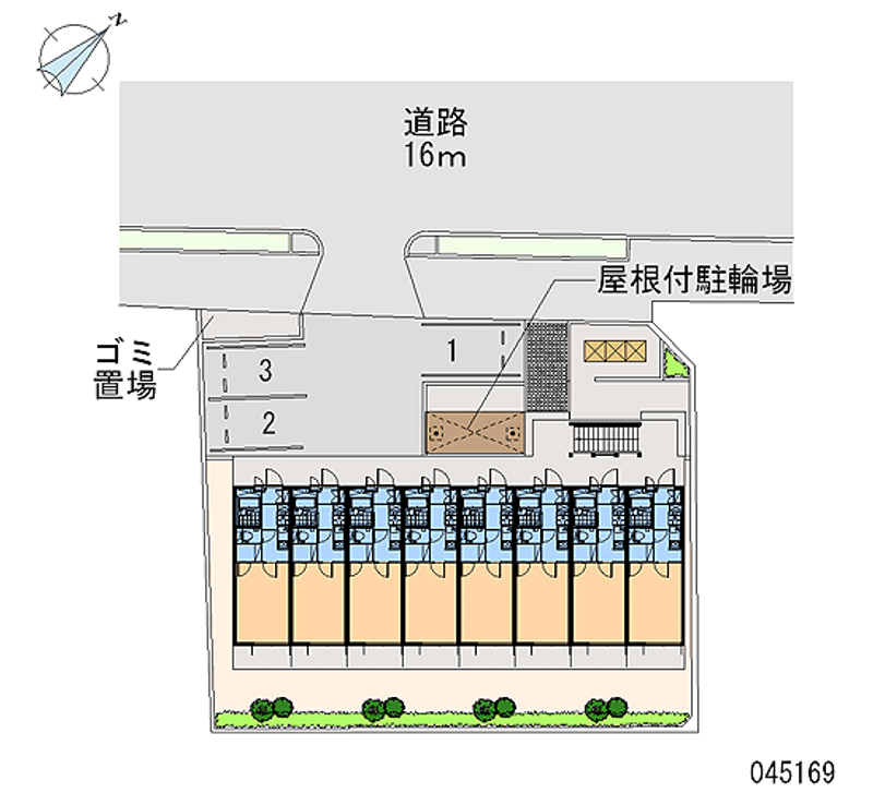 レオパレス見寿野 月極駐車場