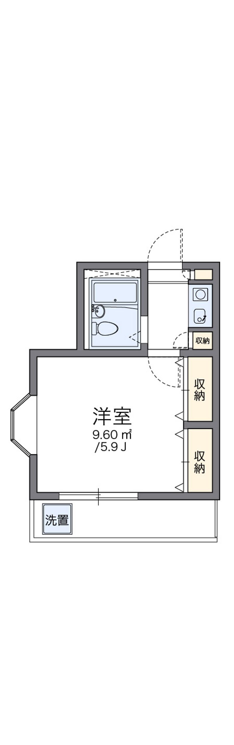 レオパレス相模原第１ 間取り