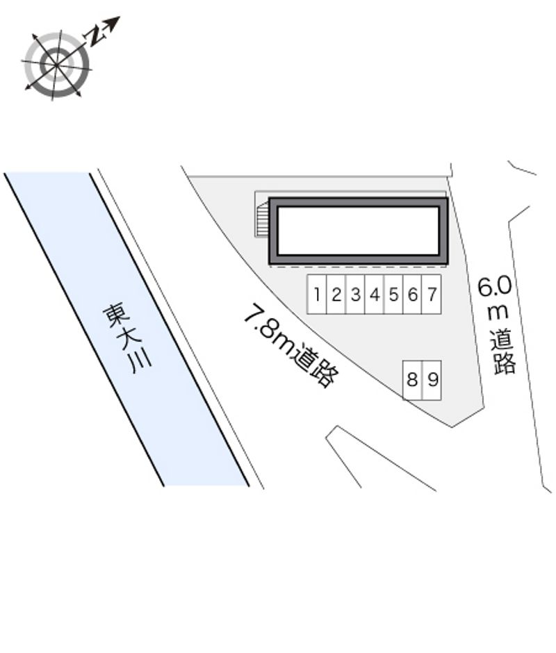 レオパレスＭｅｉ　Ｆｌｏｒａ 駐車場
