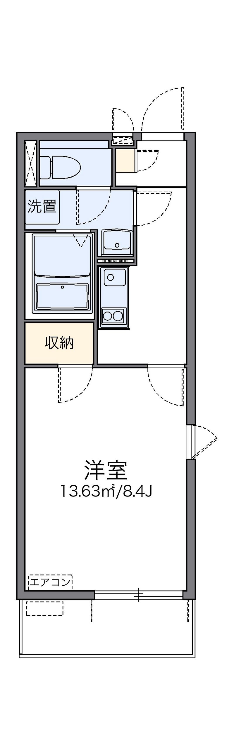レオネクスト落合南長崎 間取図