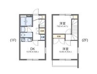 レオパレスＡＳＴＹＴＡＫＡＲＡ 間取り図