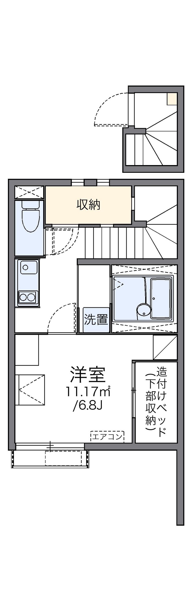 LEONEXT Mitsu House Tetra Floor plan
