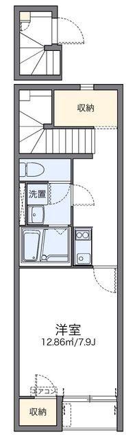 レオネクストさくらＢ 間取り図