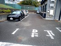 レオパレスパノラマハイツ八幡山 駐車場