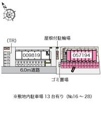 クレイノこもれび 駐車場