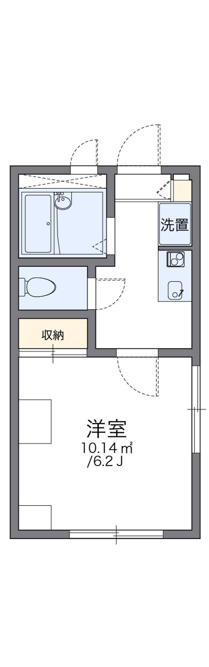 leopalace Denen 1 평면도