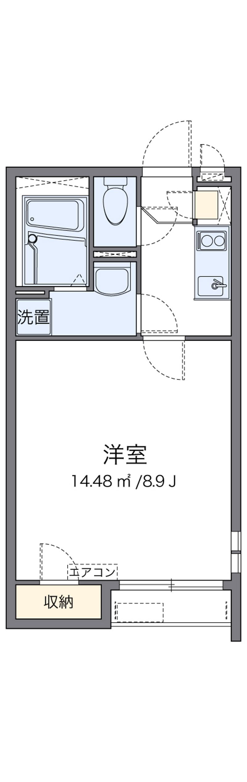 クレイノフェリオ 間取図
