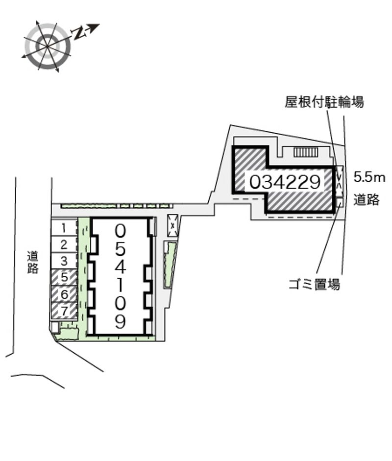 レオパレスＭ＆Ｔ 配置図