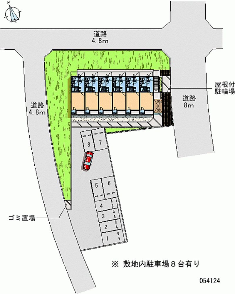 レオネクスト自由が丘 月極駐車場