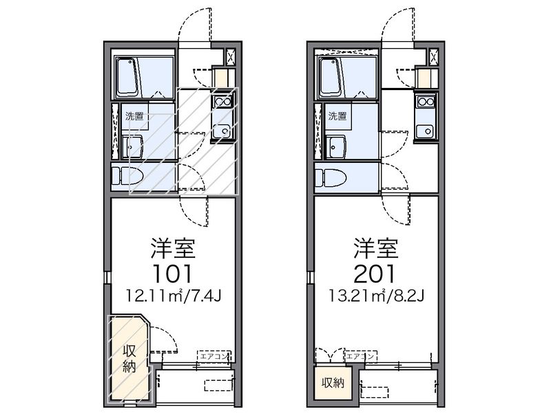 レオネクスト東浜 間取図