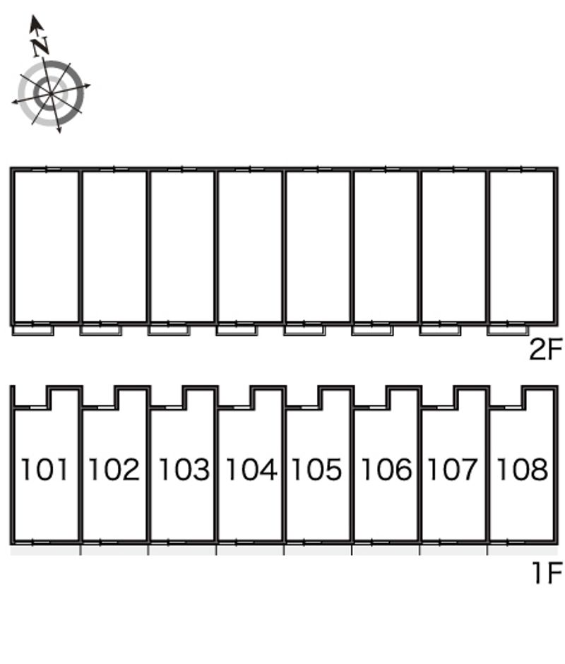 レオネクストとれふる 間取配置図