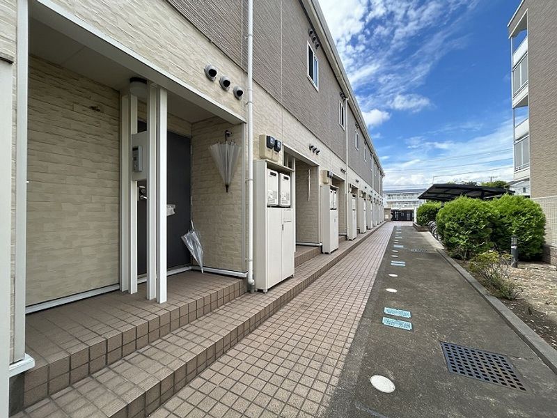 レオパレスリバーサイド西水元 共用部分