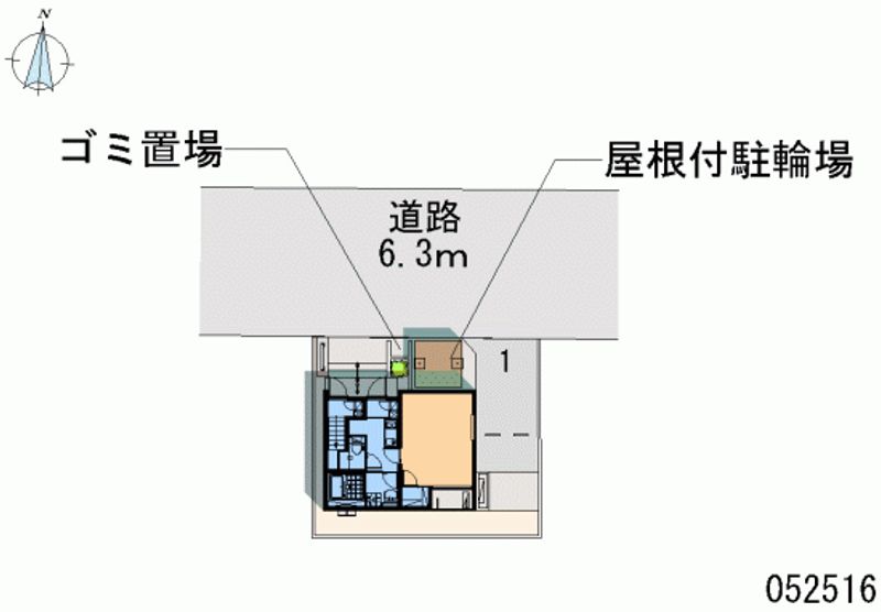 レオネクスト川西 区画図