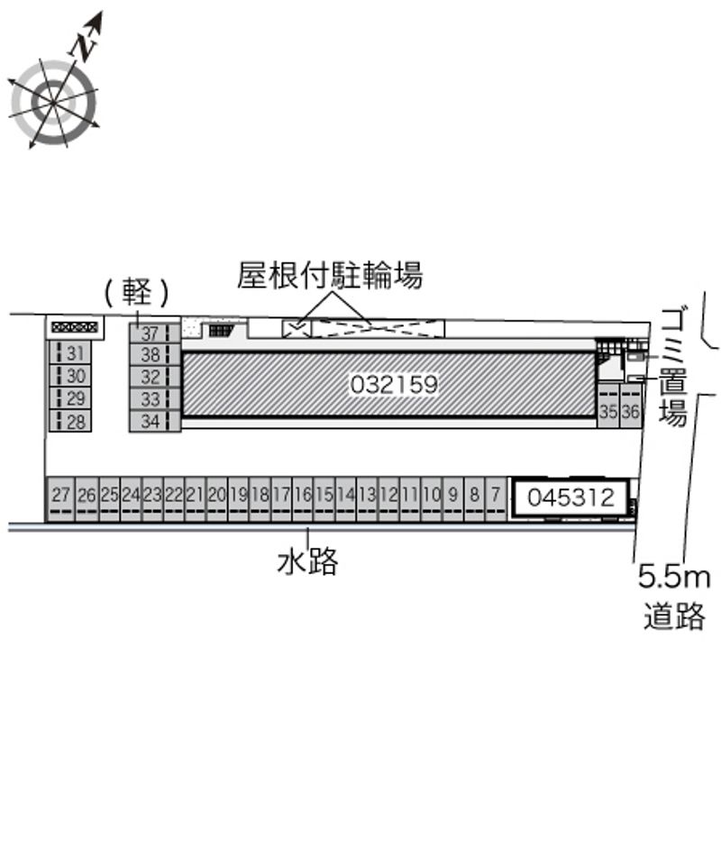 レオパレスエスポワールシェソワ 共用部分