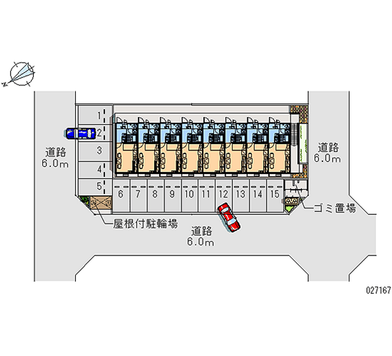 27167 bãi đậu xe hàng tháng