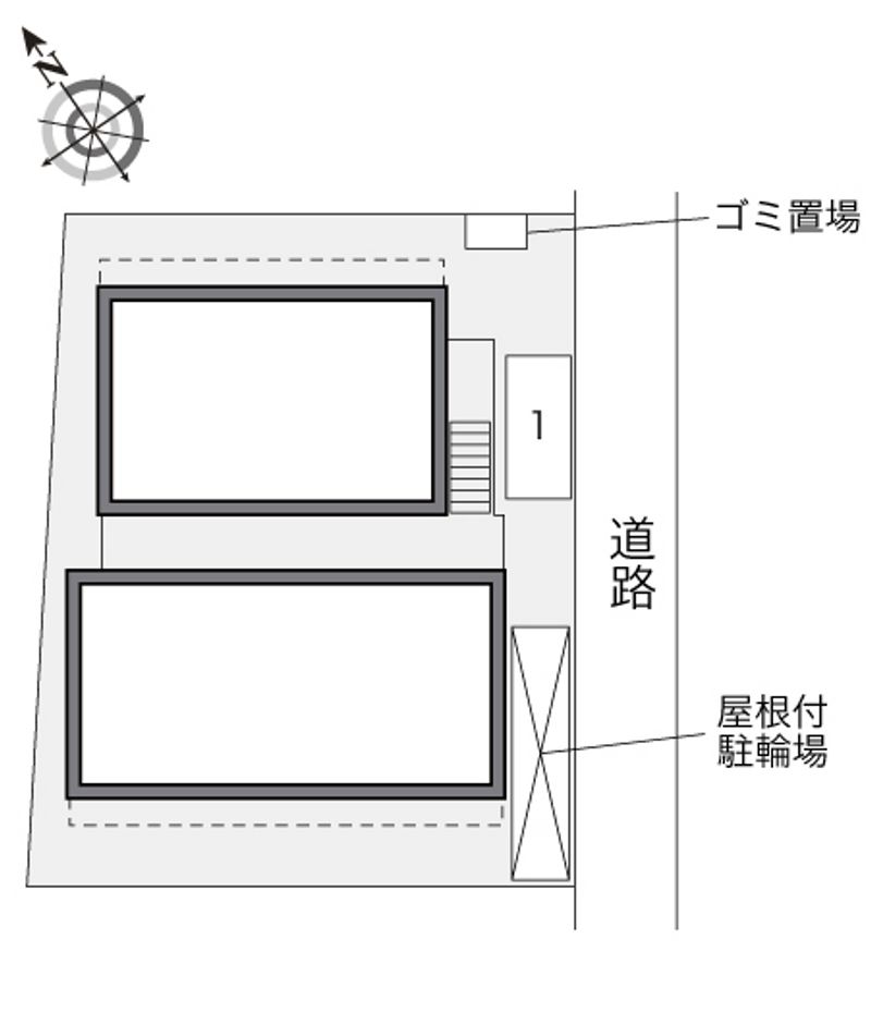 レオパレスブレスブライト 配置図