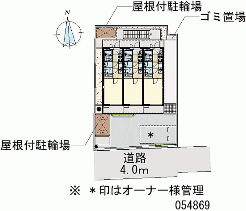 レオネクスト豊中岡町 区画図
