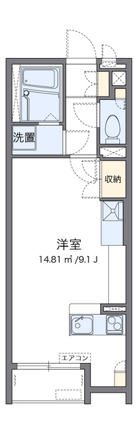 レオネクストＳｕｎｒｉｓｅ伊興 間取り図