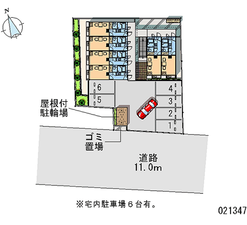 21347月租停車場