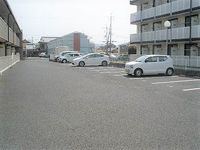 レオパレスリバーコート 駐車場