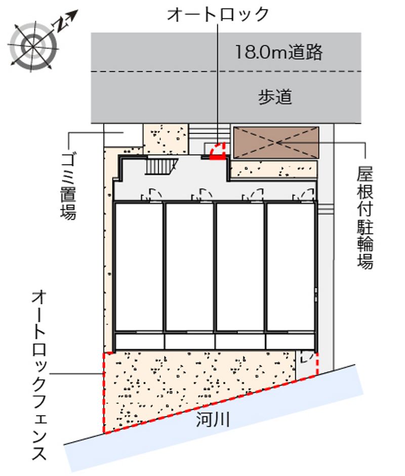 クレイノインヴェステ　Ａｙａ 配置図