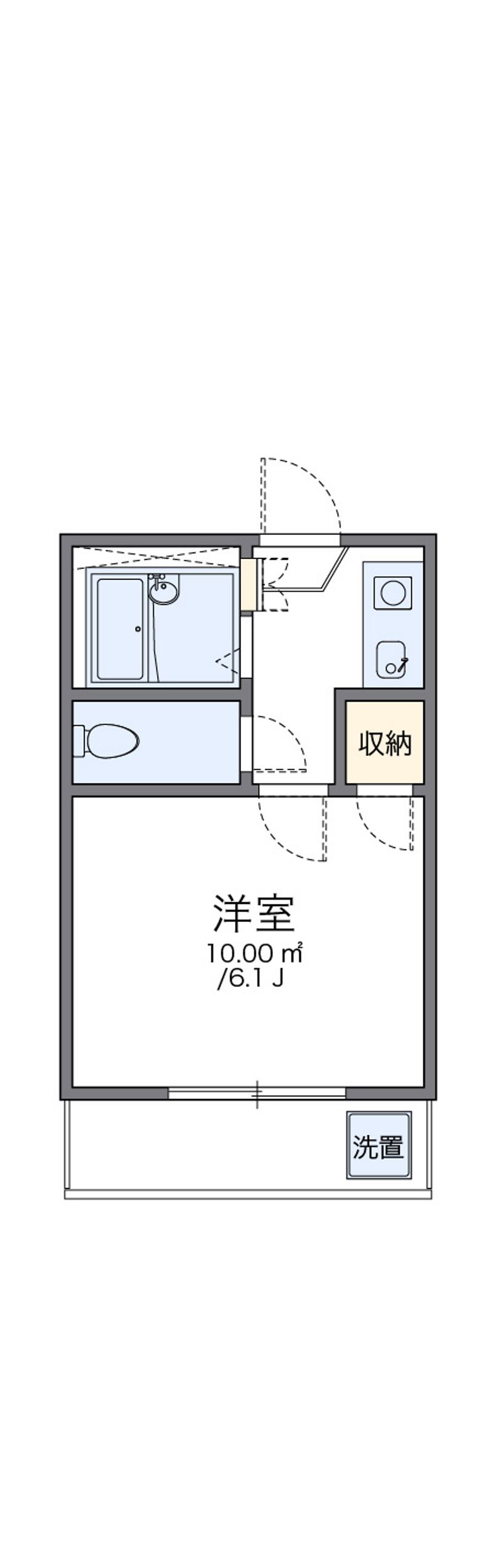 レオパレス浅生 間取図