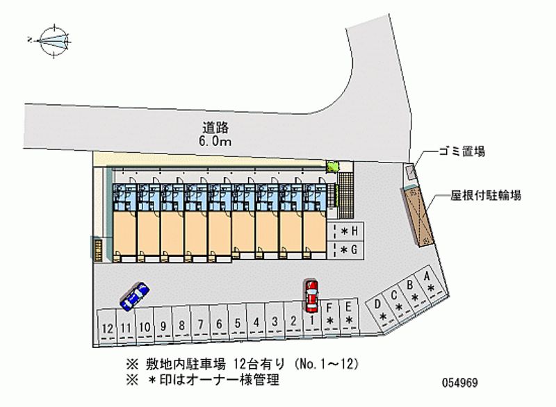 レオネクストｓｔａｇｅⅤ 月極駐車場