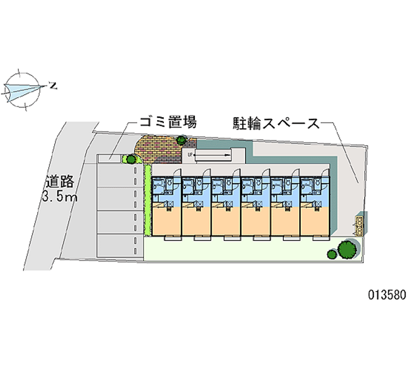 レオパレス柴崎 区画図