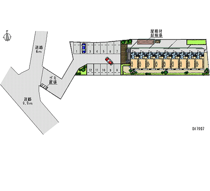 17997 Monthly parking lot