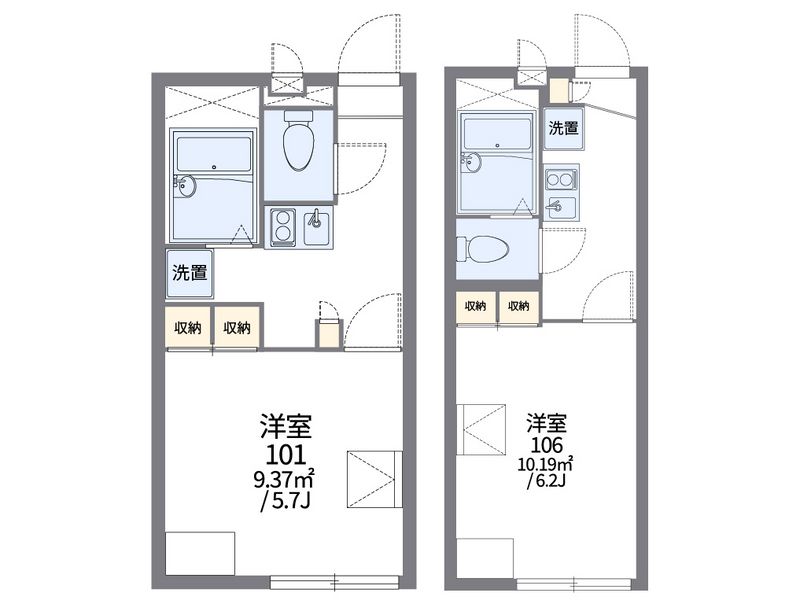 レオパレス森下 間取図
