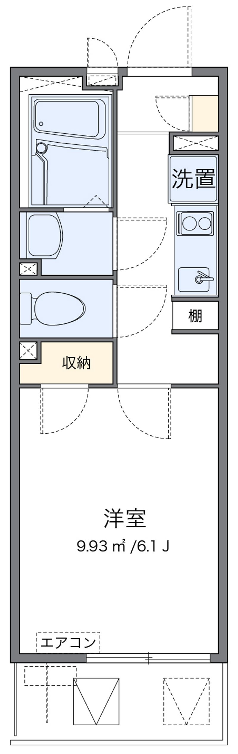 レオネクストシャトーブランカ 間取り
