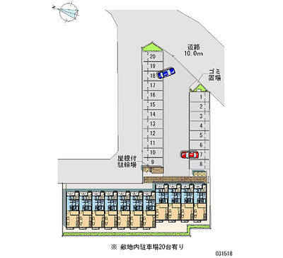 31518 Monthly parking lot